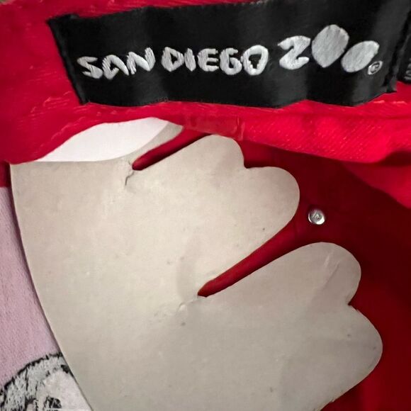 NWT San Diego Panda Bear Zoo adjustable cap. - Picture 4 of 5
